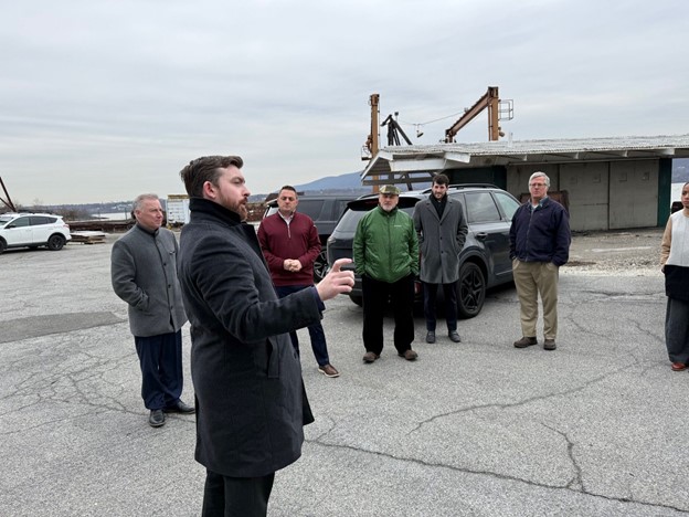 Tour of the former Consolidated Iron and Steel Ways sites in Newburgh